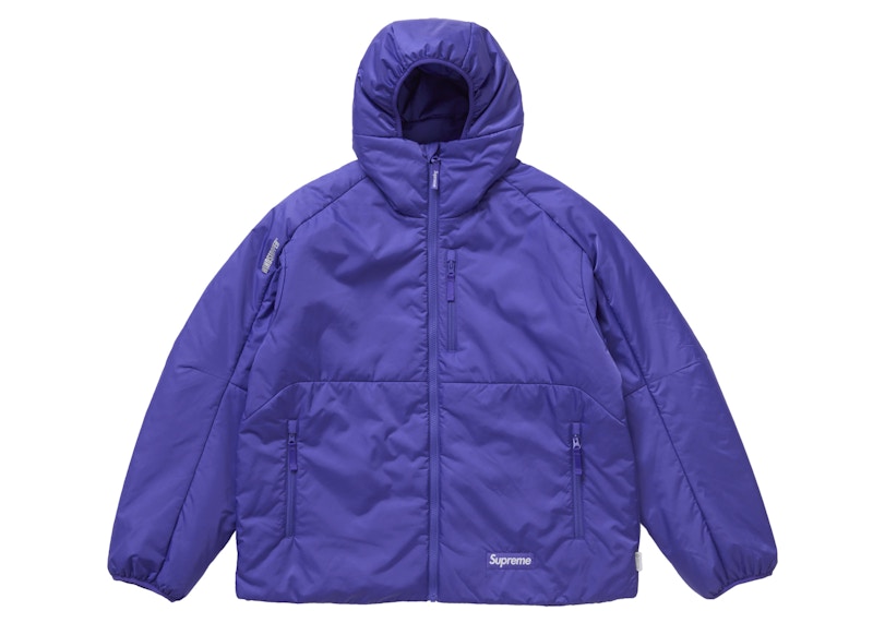 Supreme WINDSTOPPER Insulated Hooded Jacket Purple Men's - SS25 - US