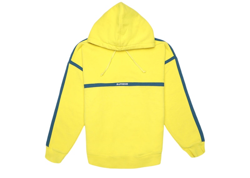 Supreme Warm Up Hooded Sweatshirt Lemon Men's - SS20 - US