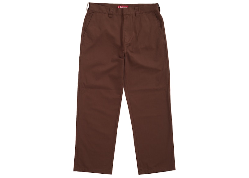 Supreme Work Pant (SS24) Brown Men's - SS24 - US