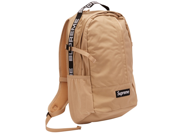 Supreme (SS18) Backpack Tan - SS18 - GB