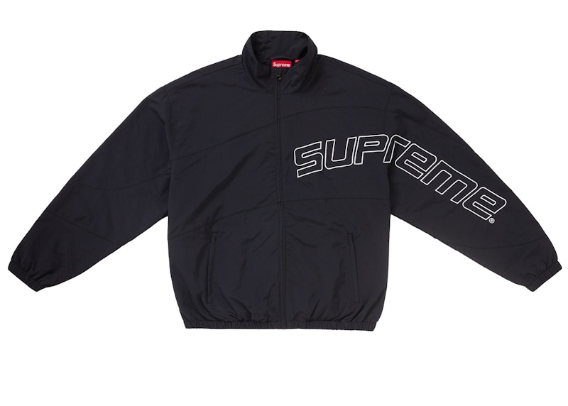 Supreme Curve Track Jacket (SS24) Black Men's - SS24 - US