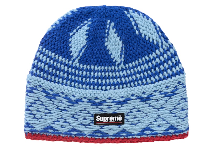 Supreme-Diamond-Beanie-Blue.