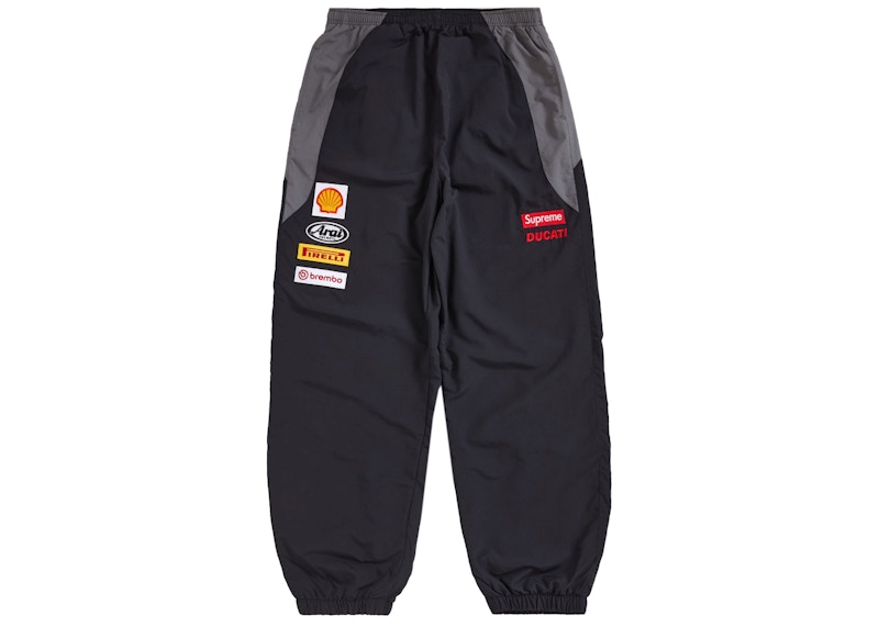 Supreme Ducati Track Pant Black Men's - SS24 - US