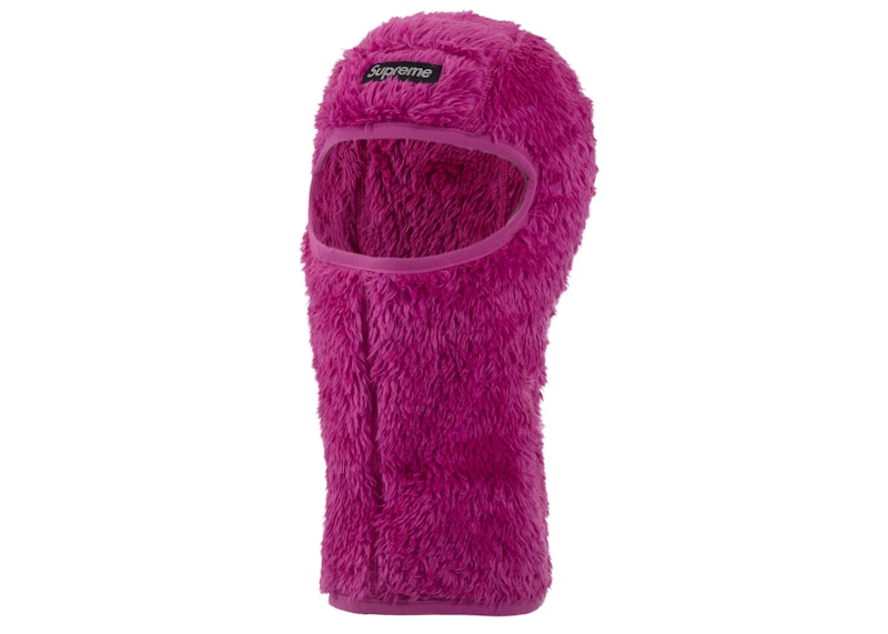 supreme fuzzy balaclava pink ピンク