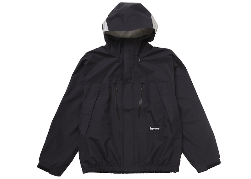 Supreme GORE-TEX Taped Seam Shell Jacket (FW24) Black Men's - FW24