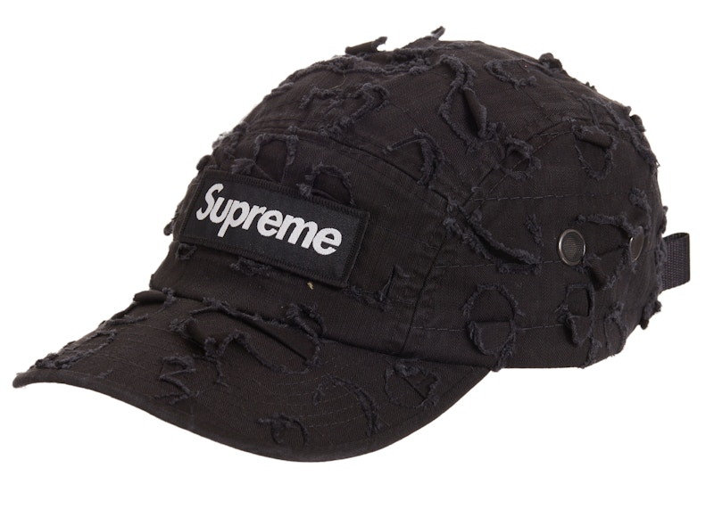 Supreme-Griffin-Camp-Cap-Black