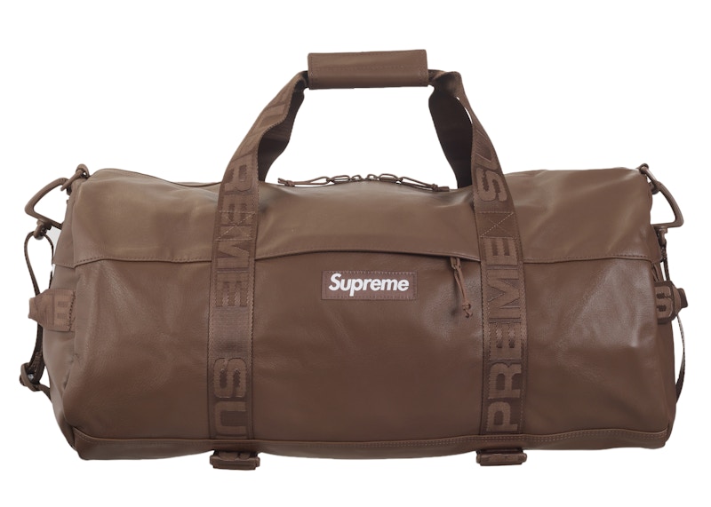 Leather Duffle Bag Brown - FW24 - US