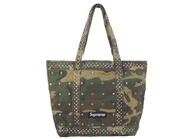 Supreme b.b. Simon Denim Tote Bag Woodland Camo - SS25 - GB