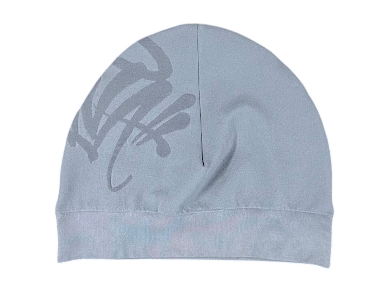 Syna World Big Logo Skull Beanie Grey Men's - FW24 - US