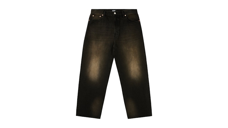 Palace P90 Baggy Jean Black Men's - FW25 - US