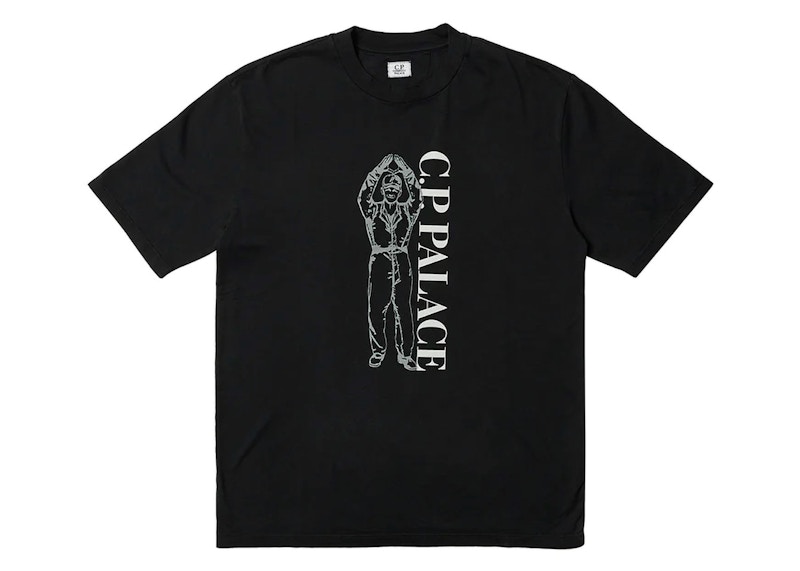 Palace x C.P. Company T-Shirt Black Men's - FW23 - US