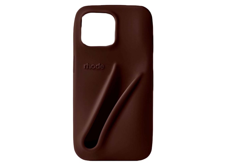 Rhode Lip Case Silicone iPhone Case Espresso - FW24 - US