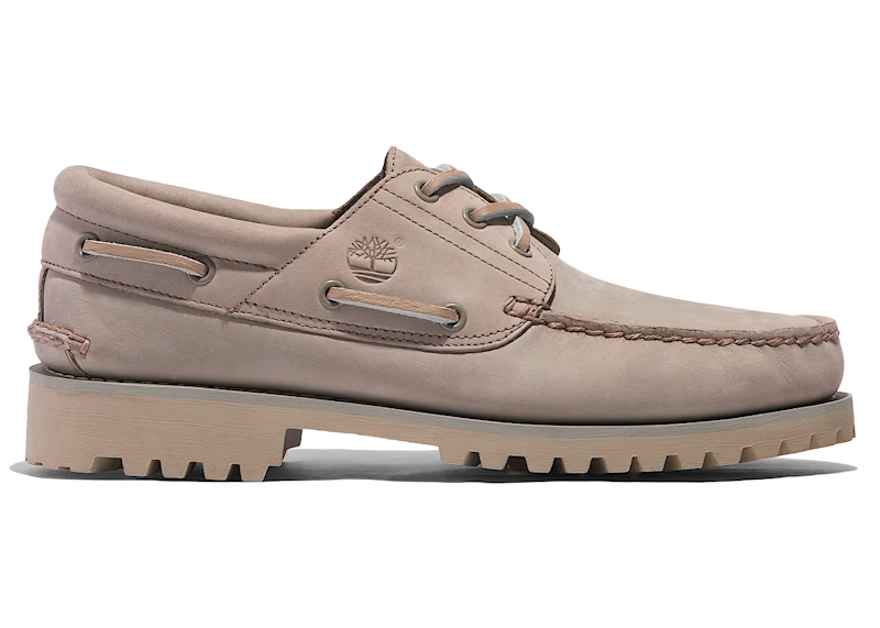 Timberland 3-Eye Lug Handsewn Boat Shoe Taupe Men's - TB0A298Q-EO2