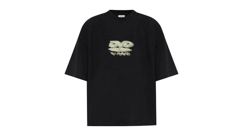 Vetements Dvd Regular T-shirt Black Men's - FW25 - US