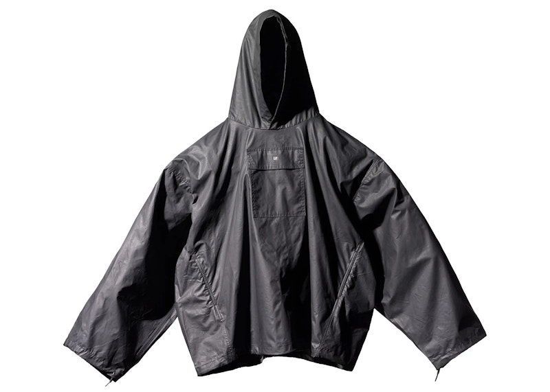 Yeezy Gap Coated Cotton Anorak Black - FW22 - US