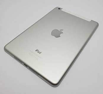 Корпус Apple A1600 iPad mini 3 серебро Сервисный оригинал с