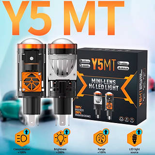 Светодиодные Mini линзы EvroAuto Light X Y5MT Н4 40/55W 6000K