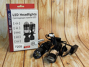 Лампи LED NL19-H11 Лінзована лампочка ( 60Вт, 10000Лм, 6000К, 9