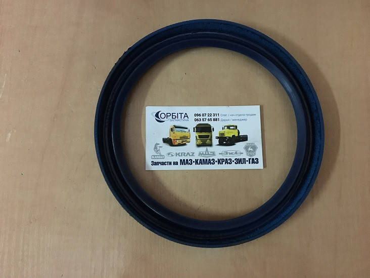 864129-02 Манжета 142х168х15 задней ступицы КАМАЗ, ЗИЛ 130 с пруж