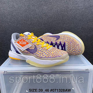 Eur36-46 Кобі 6 NIKE Zoom Kobe VI Protro Коби 3D Lakers чоловічі