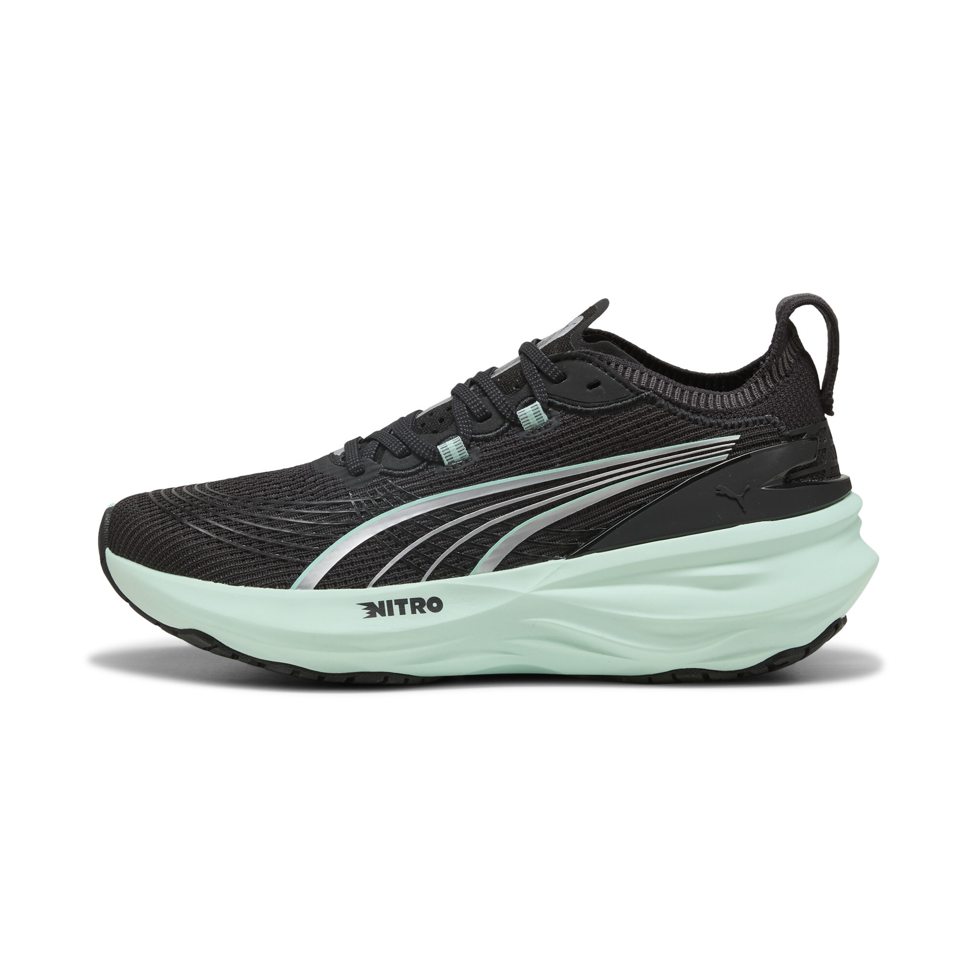 スニーカー 26 PUMA ブラック/パープル NITRO