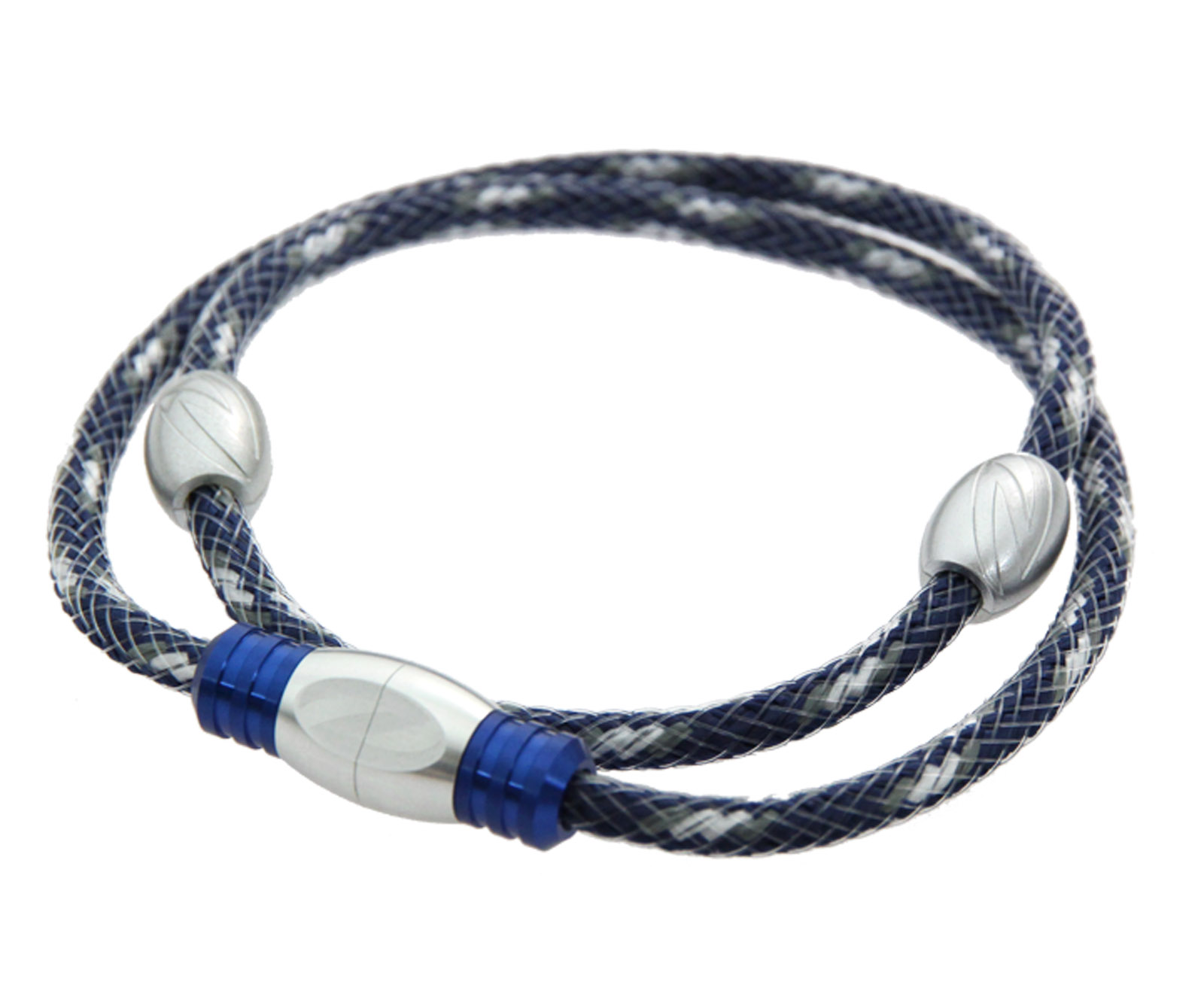 スポーツアクセサリ【ザオラル】リカバリーネックレス ネイビー