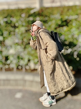 TODAYFUL Jacquard Down Coat ジャガードダウンコート/12320010を使っ