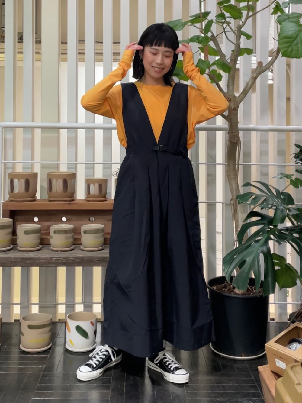 別注』GRAMICCI×EKAL アクティブナイロンサロペットを使った人気