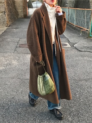 TODAYFUL（トゥデイフル）の「TODAYFUL Over Check Coat オーバー