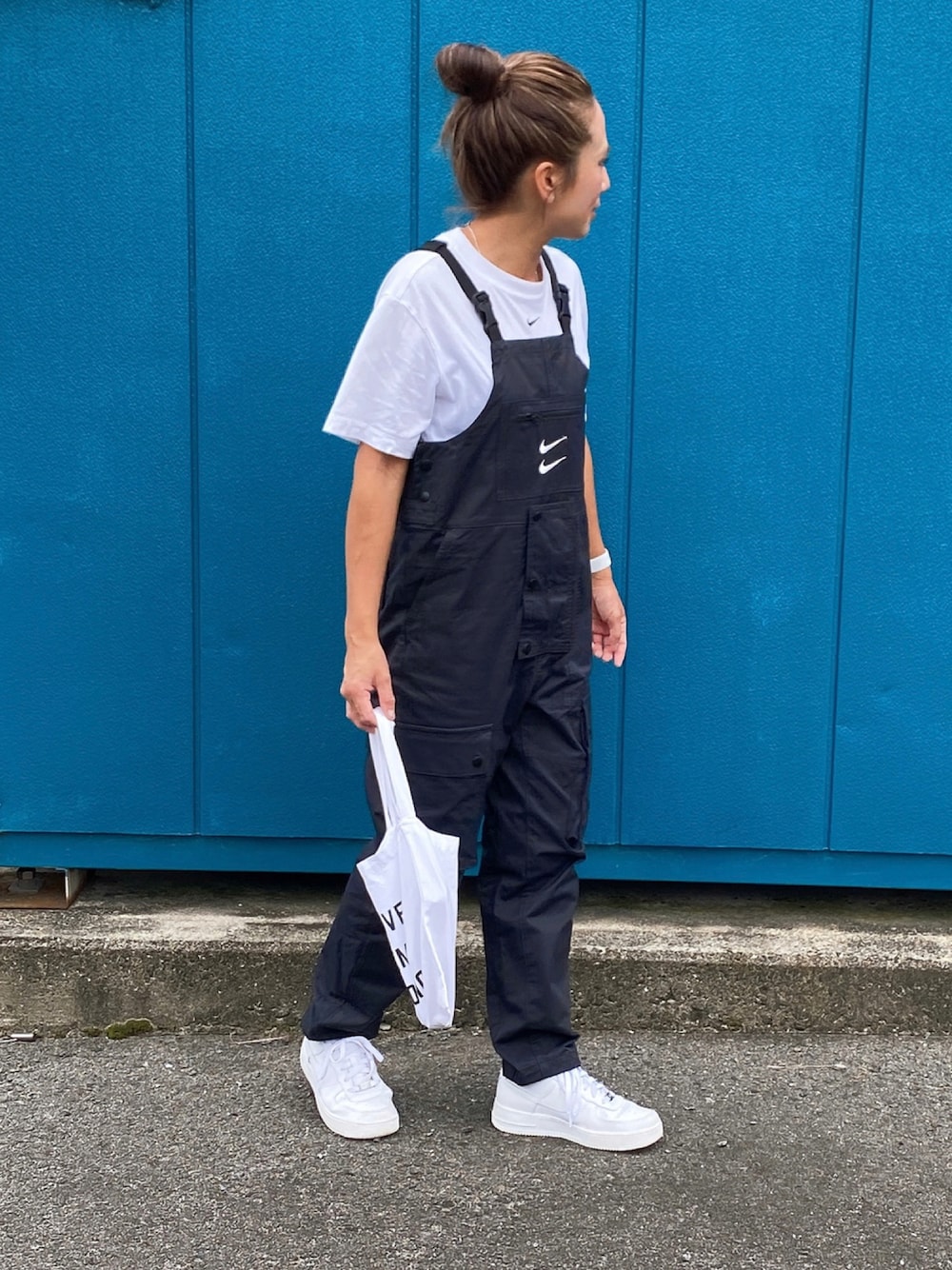 SAYO☻｜NIKEのサロペット/オーバーオールを使ったコーディネート - WEAR