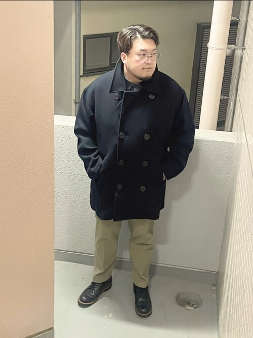 NAUTICAのピーコートを使った人気ファッションコーディネート - WEAR