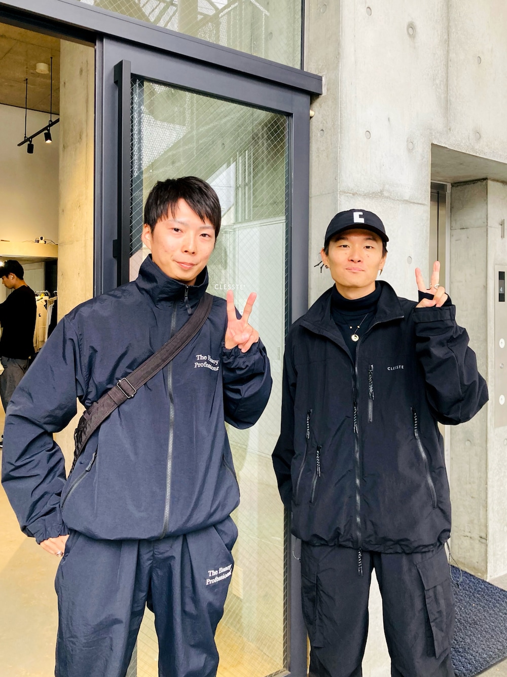 本日のみ ennoy シャカシャカセットアップ M 黒 スタイリスト私物