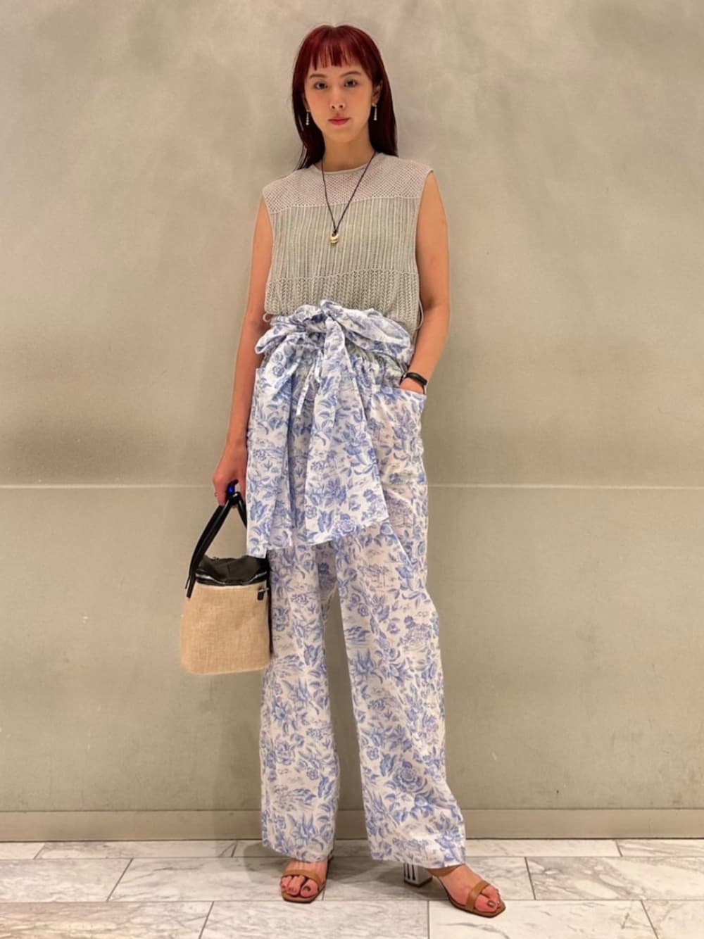 BACCA（バッカ）の「サマーリバティ コットンコンビネゾン（ワンピース