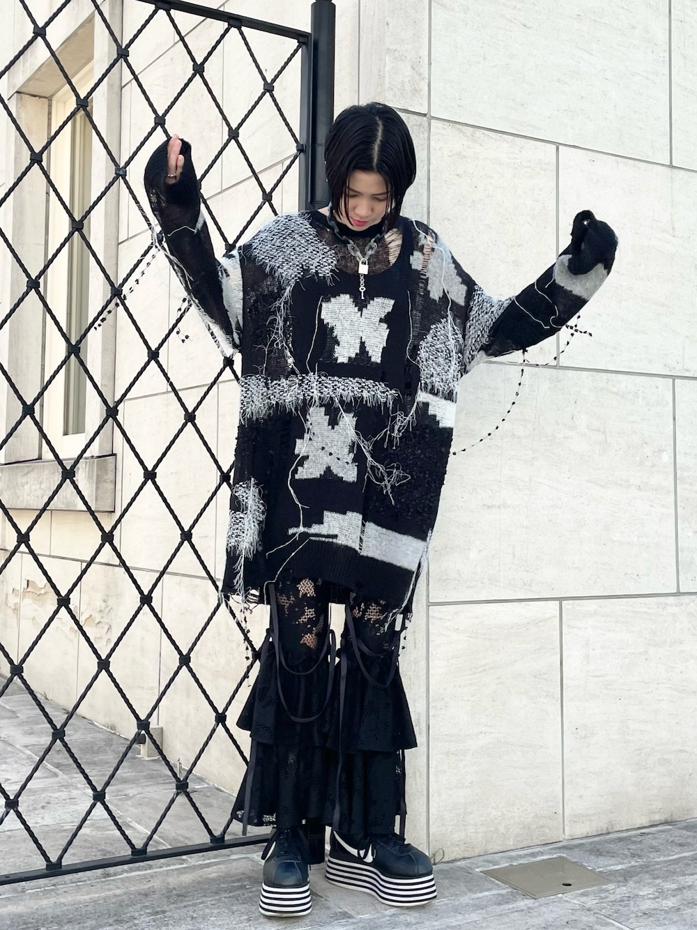 rurumu:（ルルムウ）の「rurumu:/ルルムウ/lace-up frill PT（その他