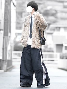 Adilenium シーズン 3 オーバーサイズ SSTトラックパンツ / SST