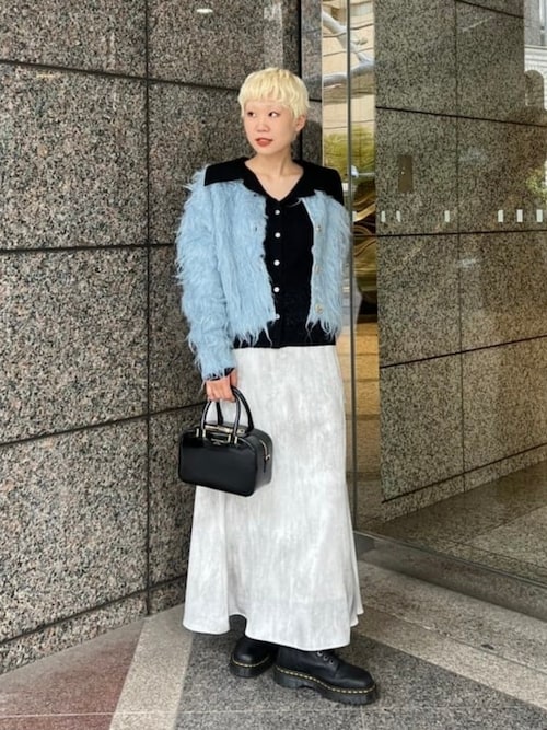 CHRISTIAN VILLA / スクエア ボストン バッグS（トートバッグ