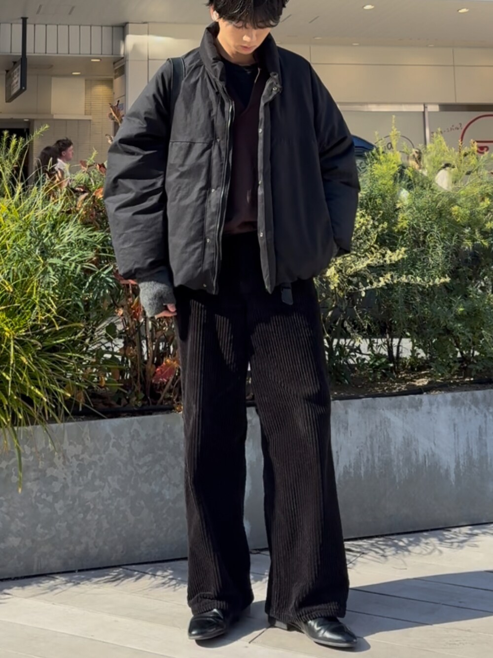 LIDNM（リドム）の「C/N PEACH WASHER PUFFER（ダウンジャケット