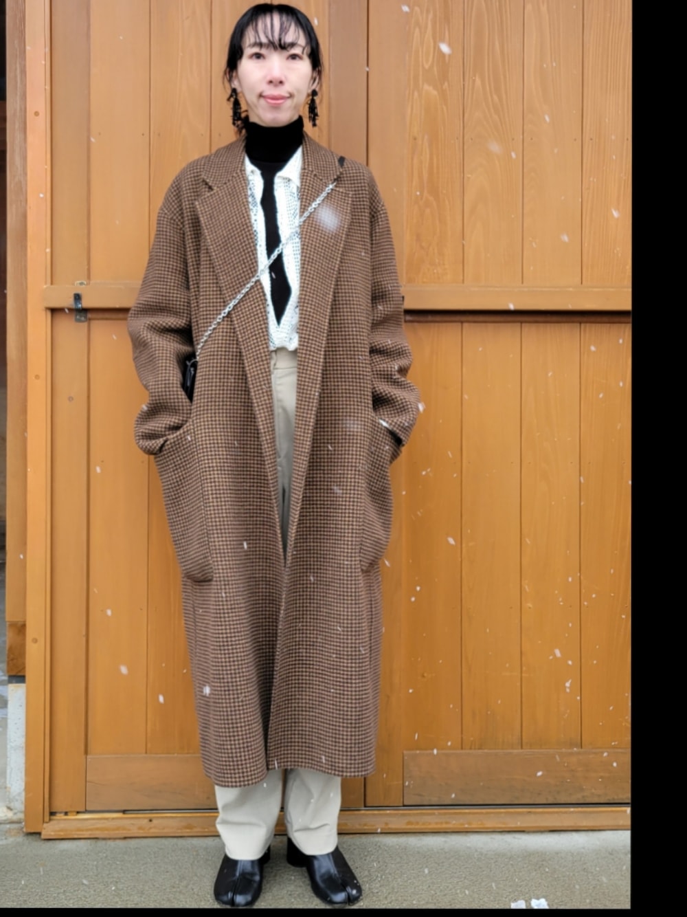 TODAYFUL（トゥデイフル）の「オーバーチェックコート（チェスター