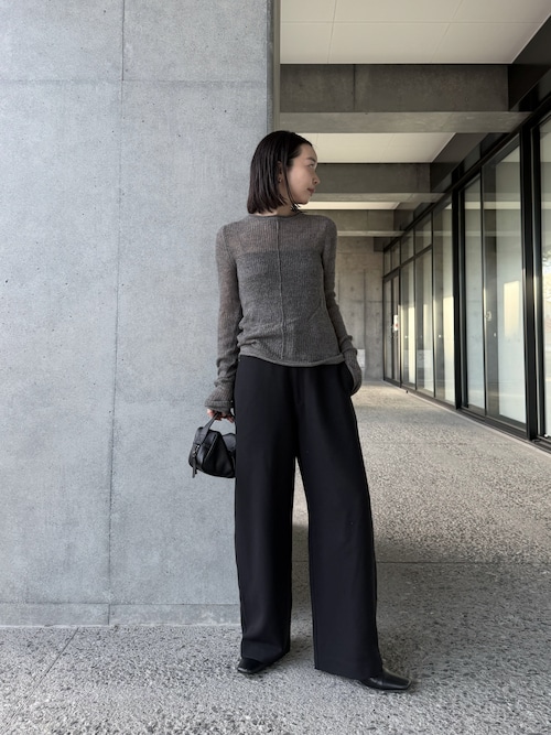 todayful Wide Cocoon Trousers ブラック 38 TODAYFUL(トゥデイフル