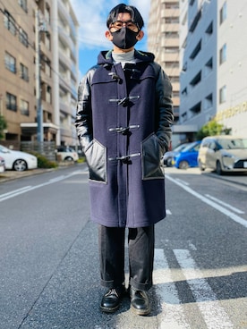 JUNYA WATANABE COMME des GARCONSのダッフルコートを使ったメンズ人気