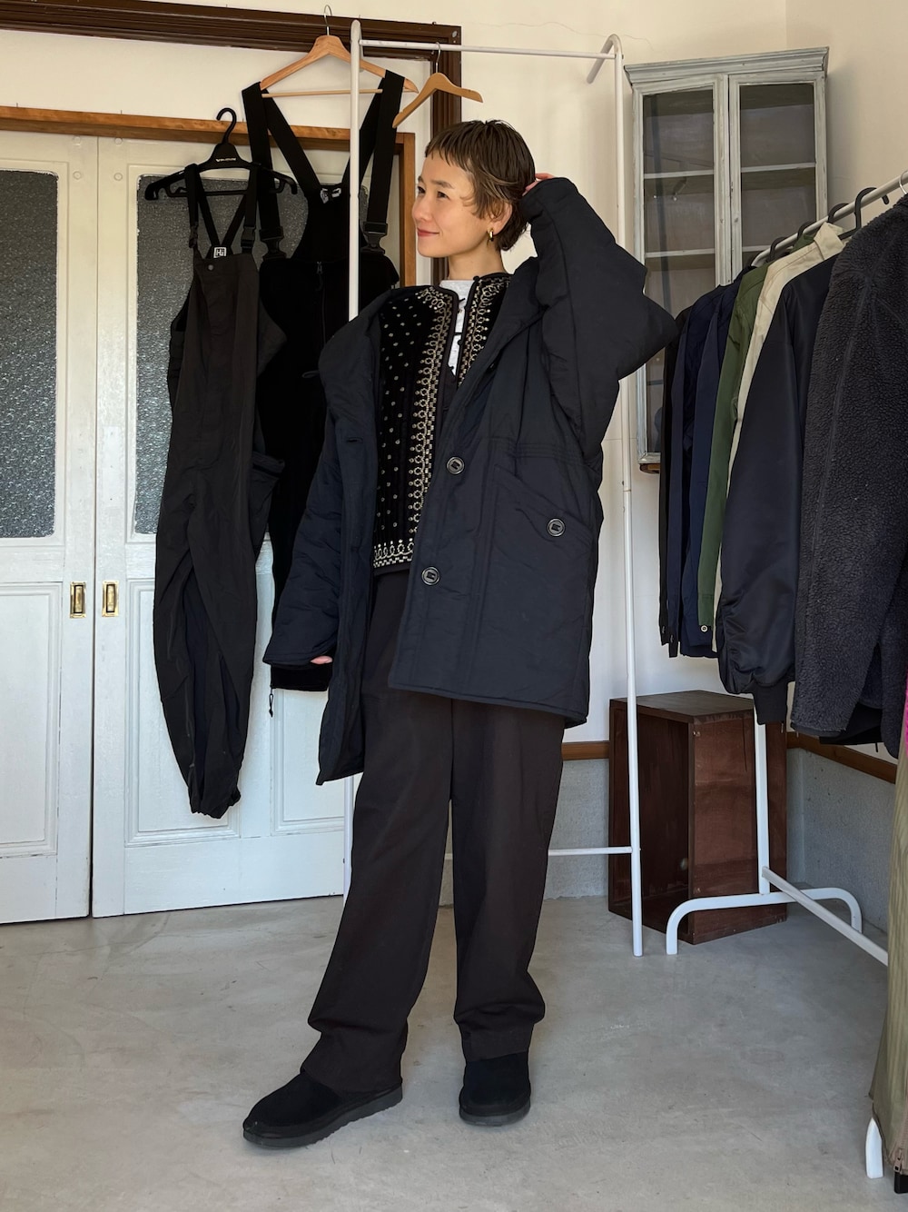 6（ロク）の「＜6(ROKU)＞COTTON DYE ALL IN ONE/オールインワン