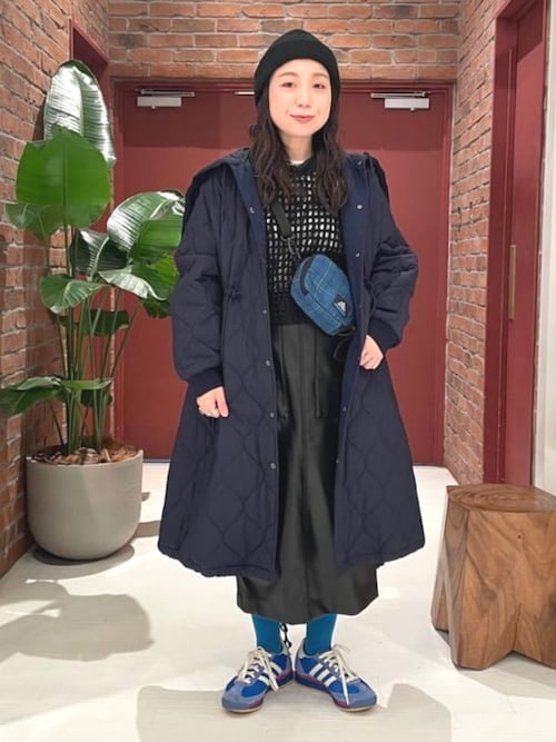 セール】【2/5再値下げ】ナイロン キルティング フード コート（その他