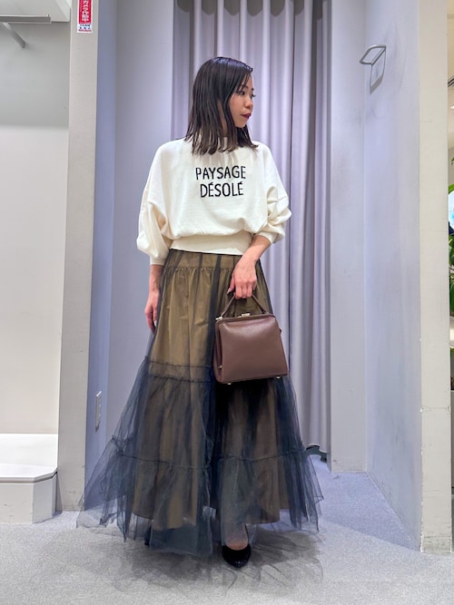 セール】4WAYチュールコンビスカート（スカート）｜Rouge vif