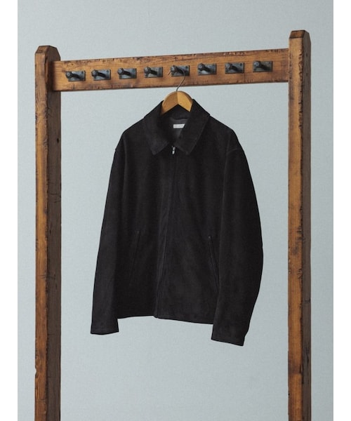 LIDNM（リドム）の「SUPER SOFT SHEEP SUEDE ZIP（ブルゾン）」 - WEAR