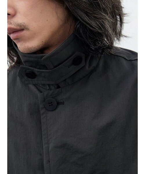 LIDNM（リドム）の「NYLON RIP LOOSE MILITARY COAT（その他アウター