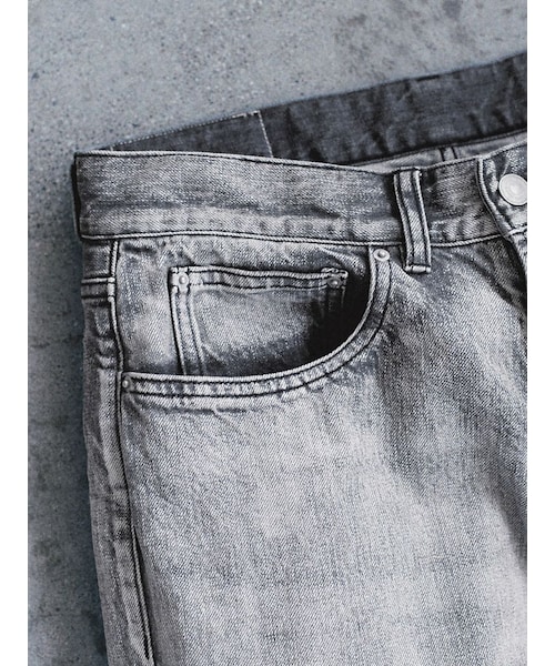 LIDNM（リドム）の「FADED HERITAGE DENIM PANTS（デニムパンツ）」 - WEAR