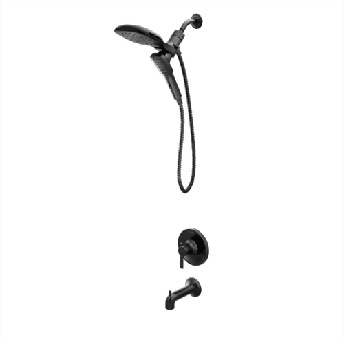 82140BL by Moen - Zyla Chrome Posi-Temp® tub/shower - Matte Black