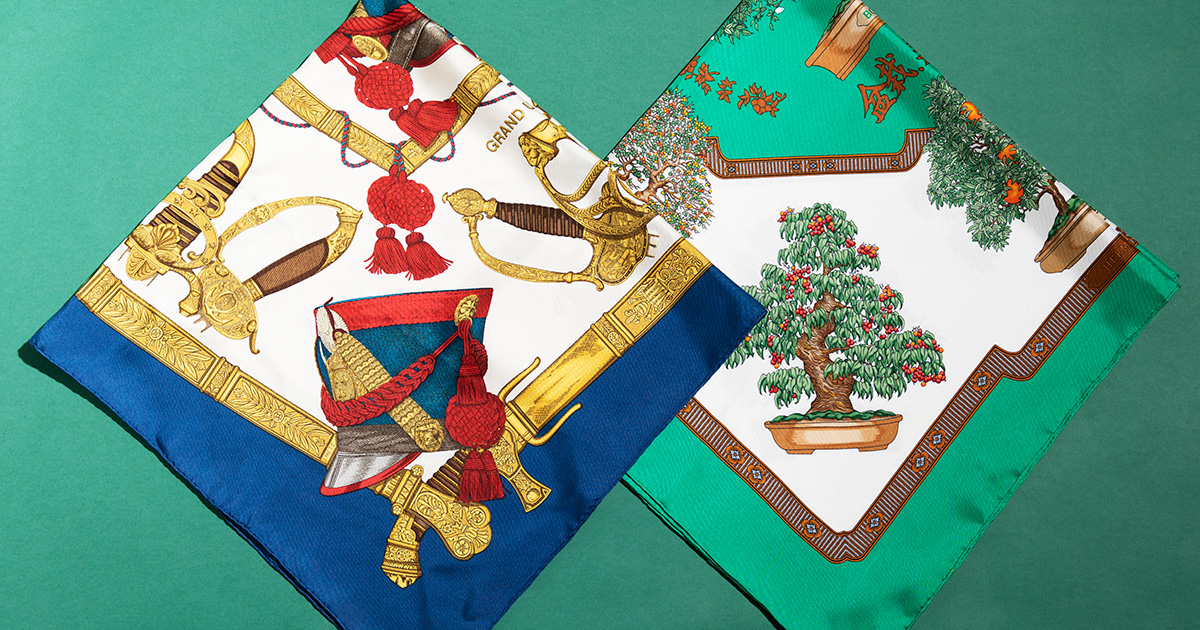 30年愛用したからわかる、エルメスのスカーフの魅力