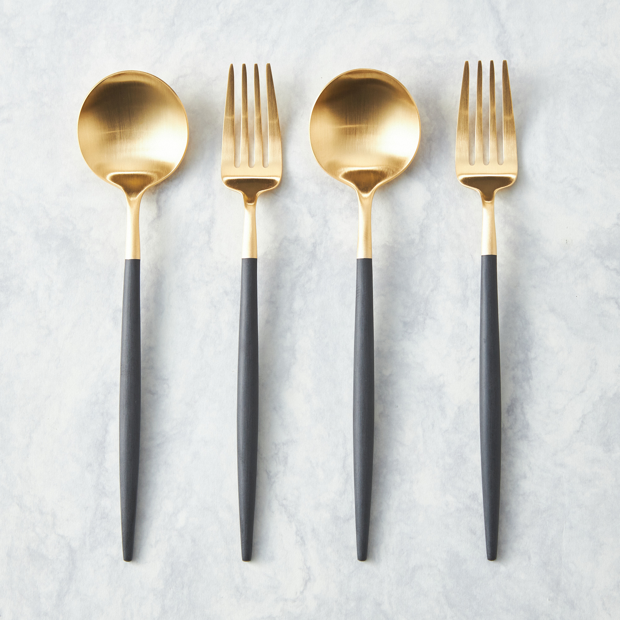 クチポール】ゴアホワイトxゴールド ディナーペアセット | Cutipol