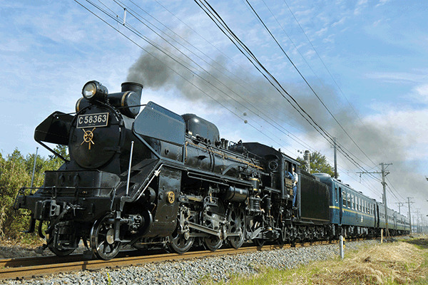 秩父鉄道 C58形363号機 門鉄デフ 装備（2024年5月18日～） - 鉄道コム